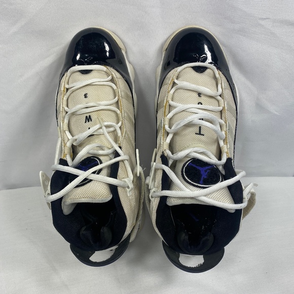2008 NIKE Air Jordan 6 Rings VI OG Box Concord White Black 322992-151 Patent 10 - Picture 9 of 12